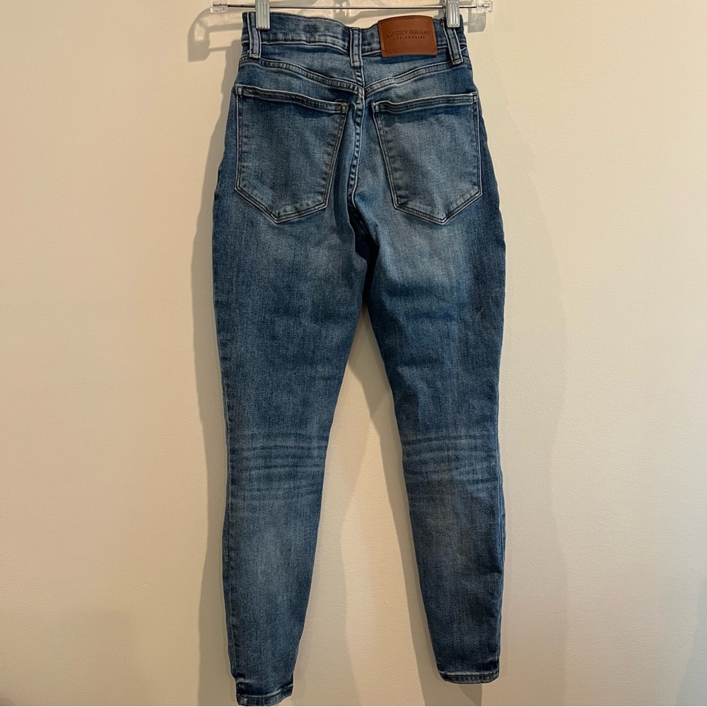 Lucky Brand ankle Bridgette hi rise jeans - Picture 2 of 7